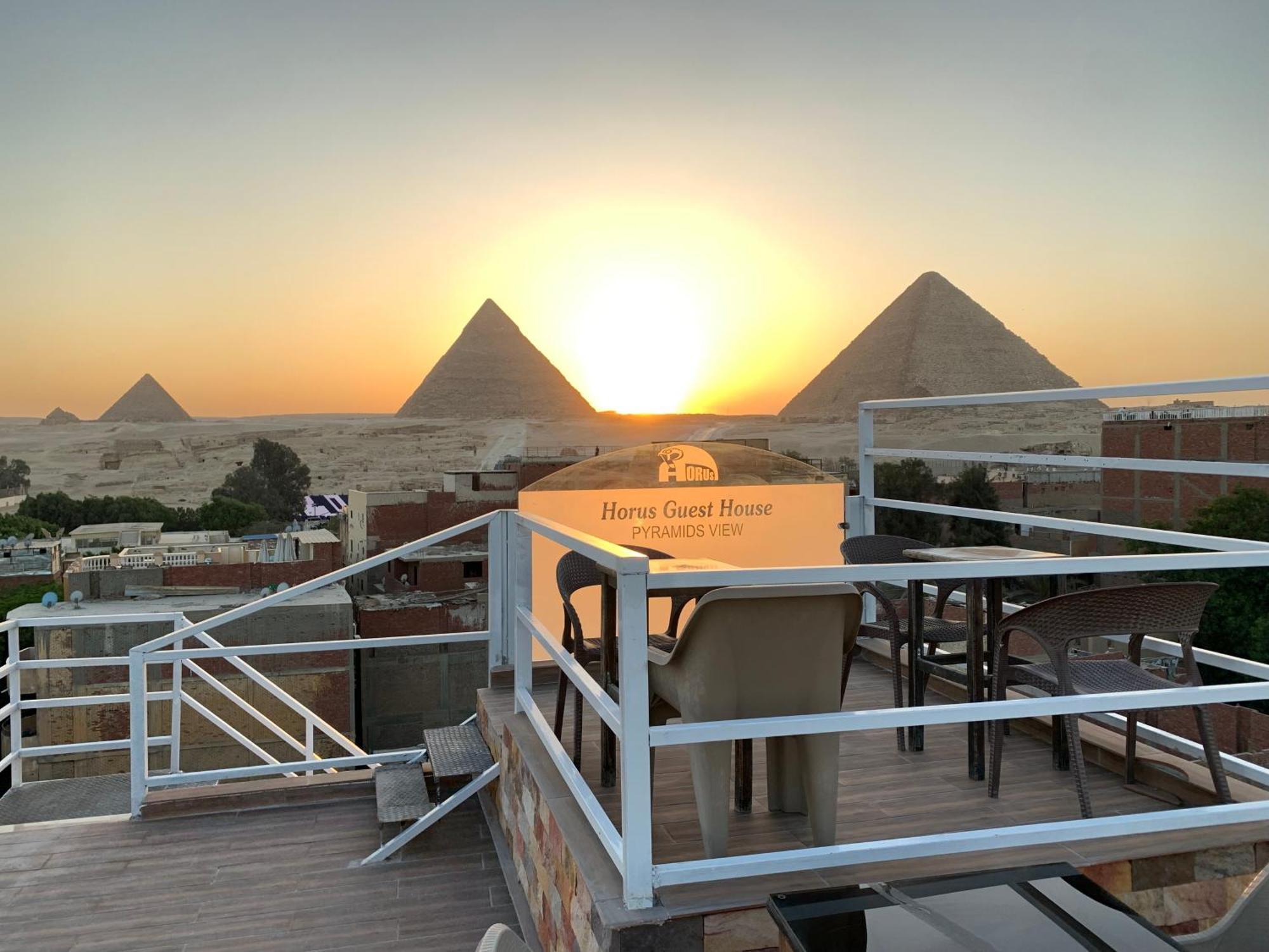 Horus Guest House Pyramids Kafrat al Jabal ภายนอก รูปภาพ