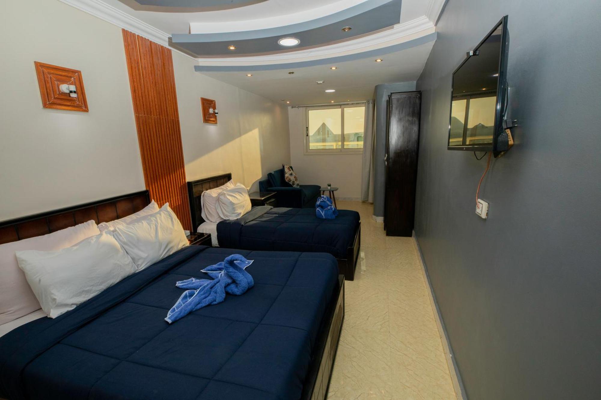 Horus Guest House Pyramids Kafrat al Jabal ภายนอก รูปภาพ