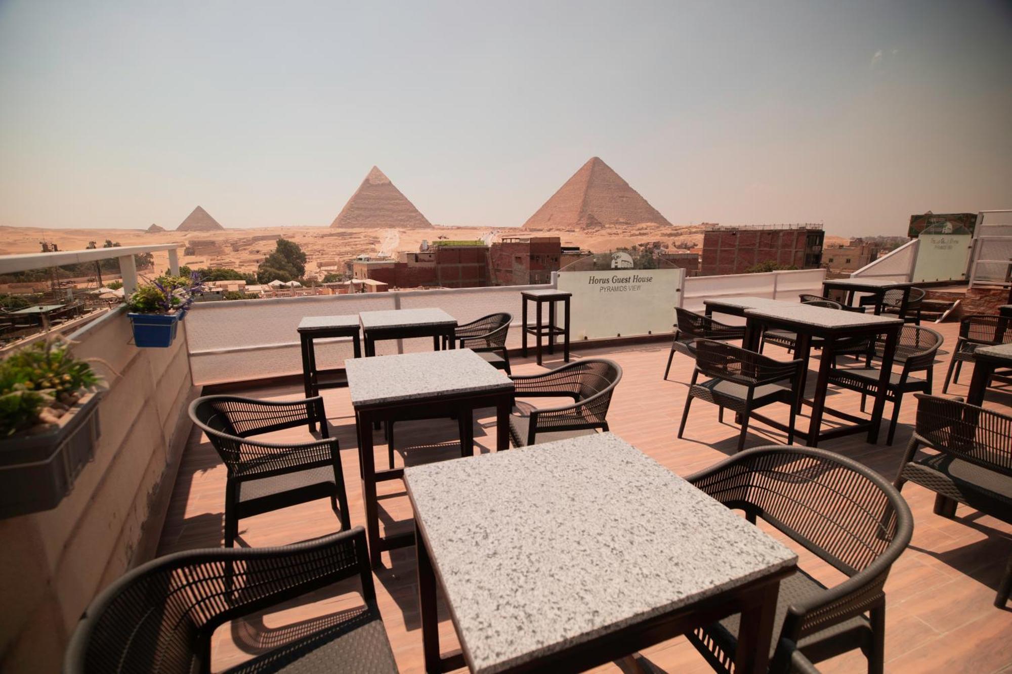 Horus Guest House Pyramids Kafrat al Jabal ภายนอก รูปภาพ
