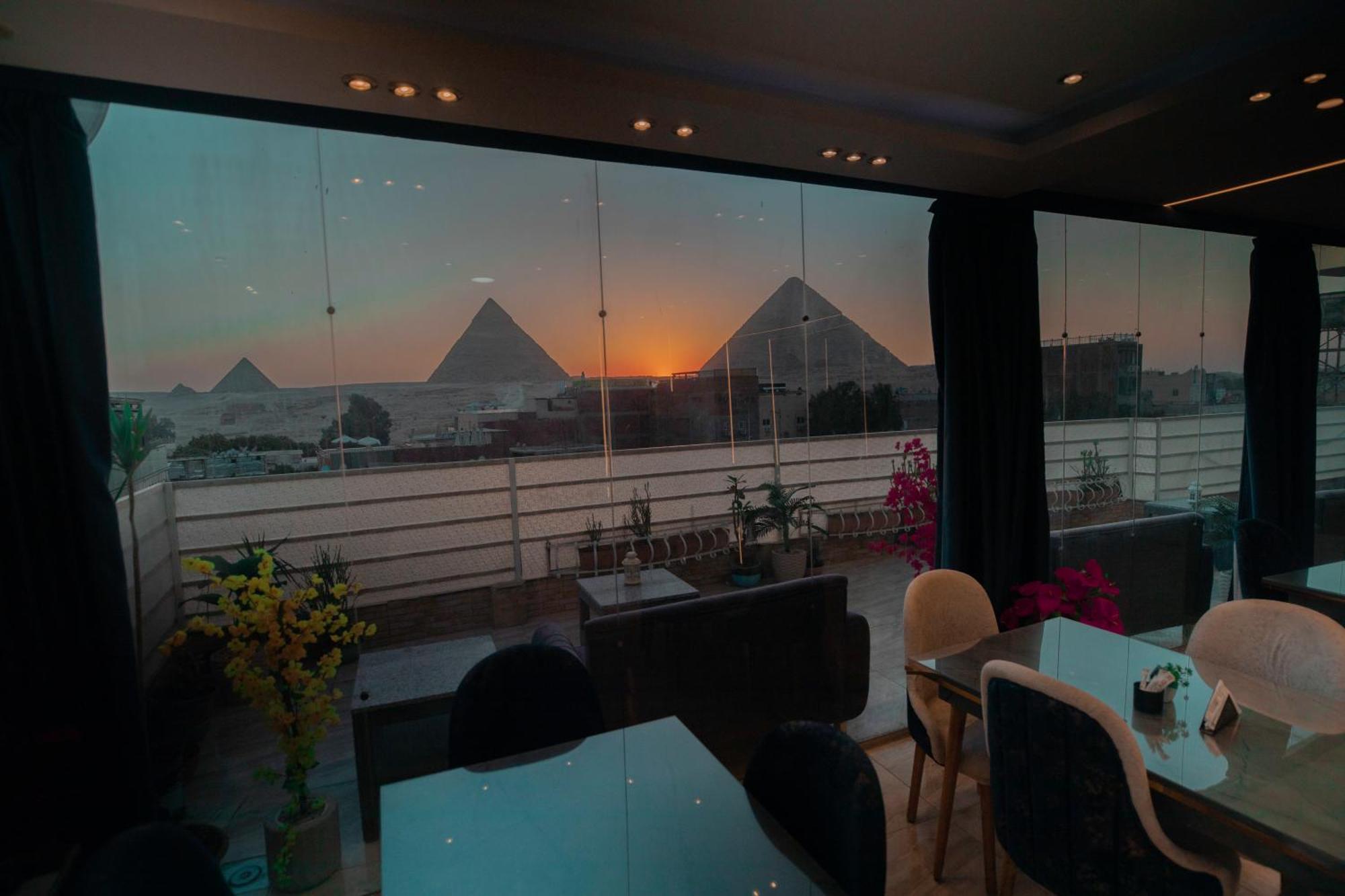 Horus Guest House Pyramids Kafrat al Jabal ภายนอก รูปภาพ